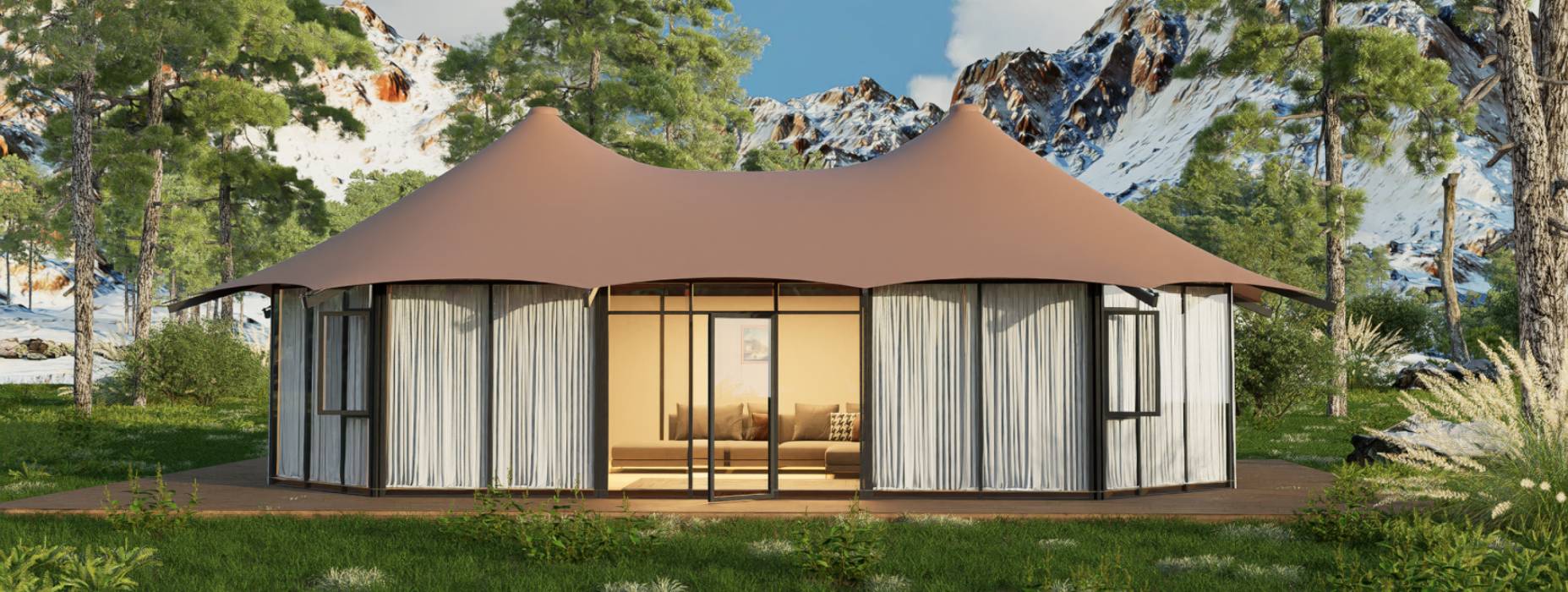 振安区移动式建筑钢结构房屋